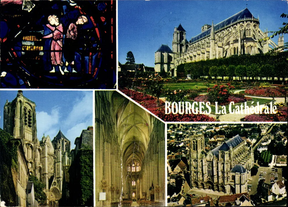 Bourges — A Catedral — Impressor Mâcon - Frente