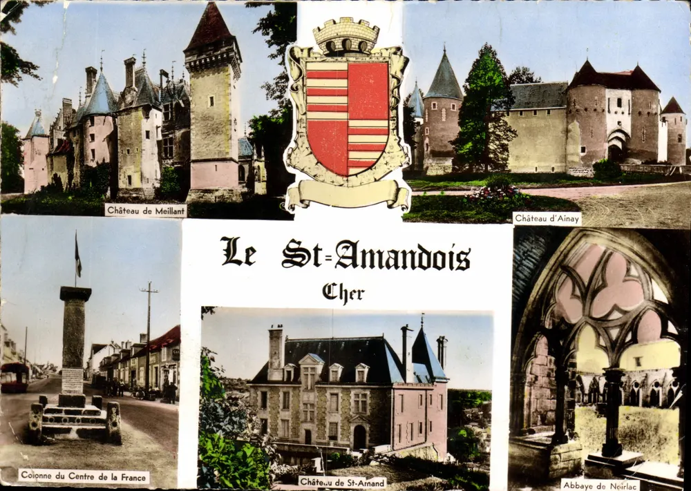 Le St-Amandois — Cher — editor OMBERT IMP. NÎMONT - Frente