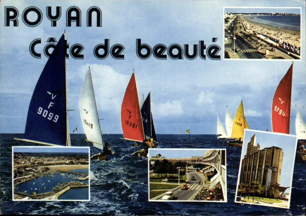 Royan — Costa da beleza — Edições Modernas « Théodat » - Frente
