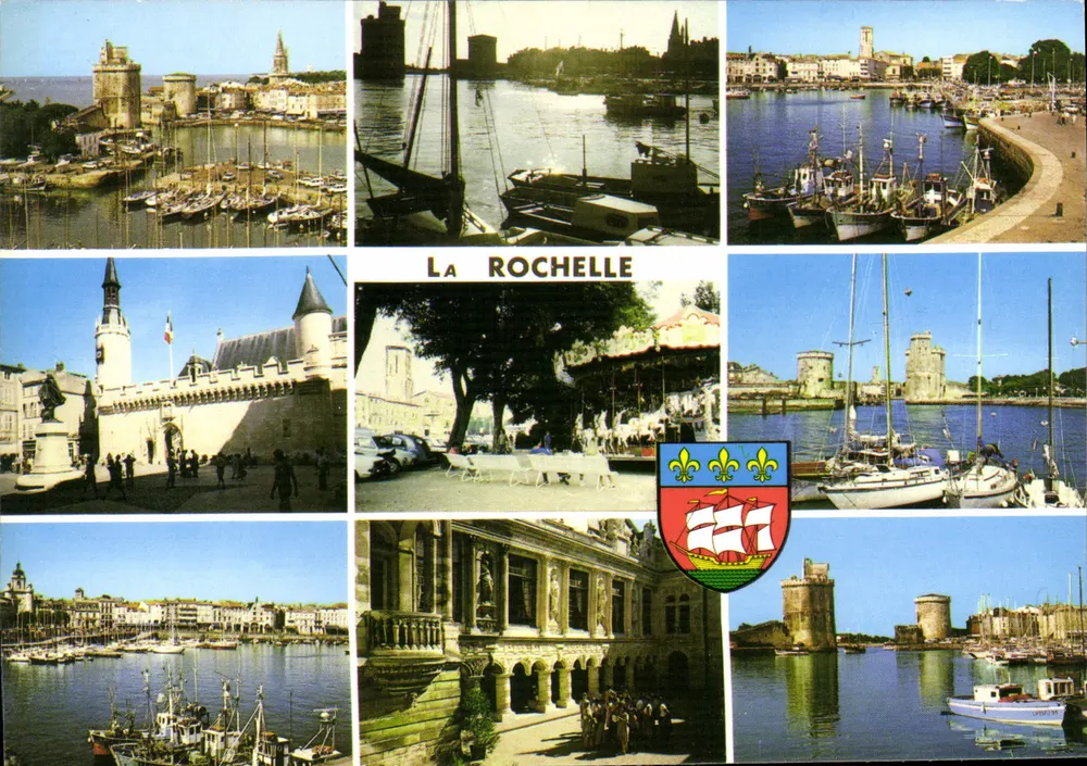La Rochelle — Ansicht des Hafens und der Denkmäler — Éditions Du Mieux Chon - Vorderseite