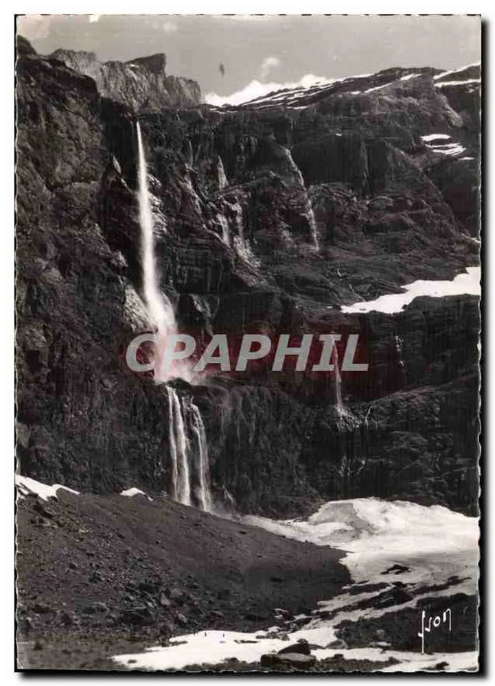 Cirque de Gavarnie — La Grande Cascade (alt. 442 m) — Éditions d'Art d'Art 15, rue Martel, Paris - Frente