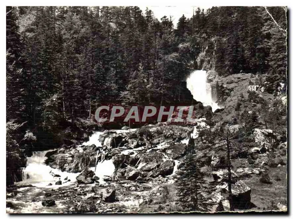 La Cascade de Boussès — Die Pyrenäen — Editions Rella (A-M) Nr. 1087 - Vorderseite