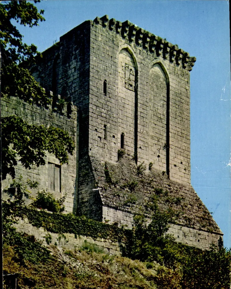 La Tour-Blanche (Dordogne) — Das Schloss (14. Jahrhundert) — Combiér Drucker Macon - Vorderseite
