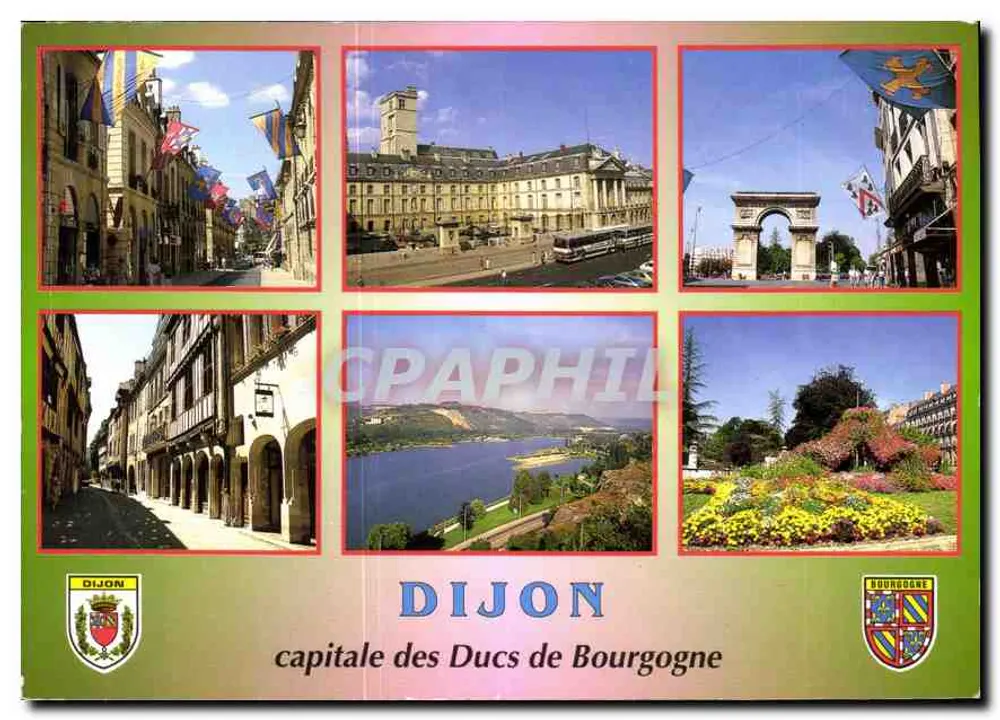Dijon — capitala dos Ducs de Borgonha — Imagens da Borgonha - Frente