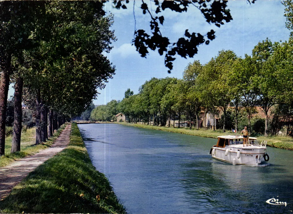 Burgunderkanal — Pouilly-en-Auxois — Verlag Cing - Vorderseite