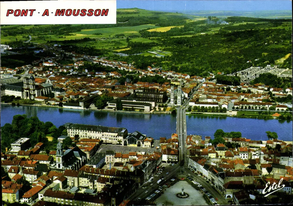 Pont-a-Mousson — Luftbild — Estel - Vorderseite