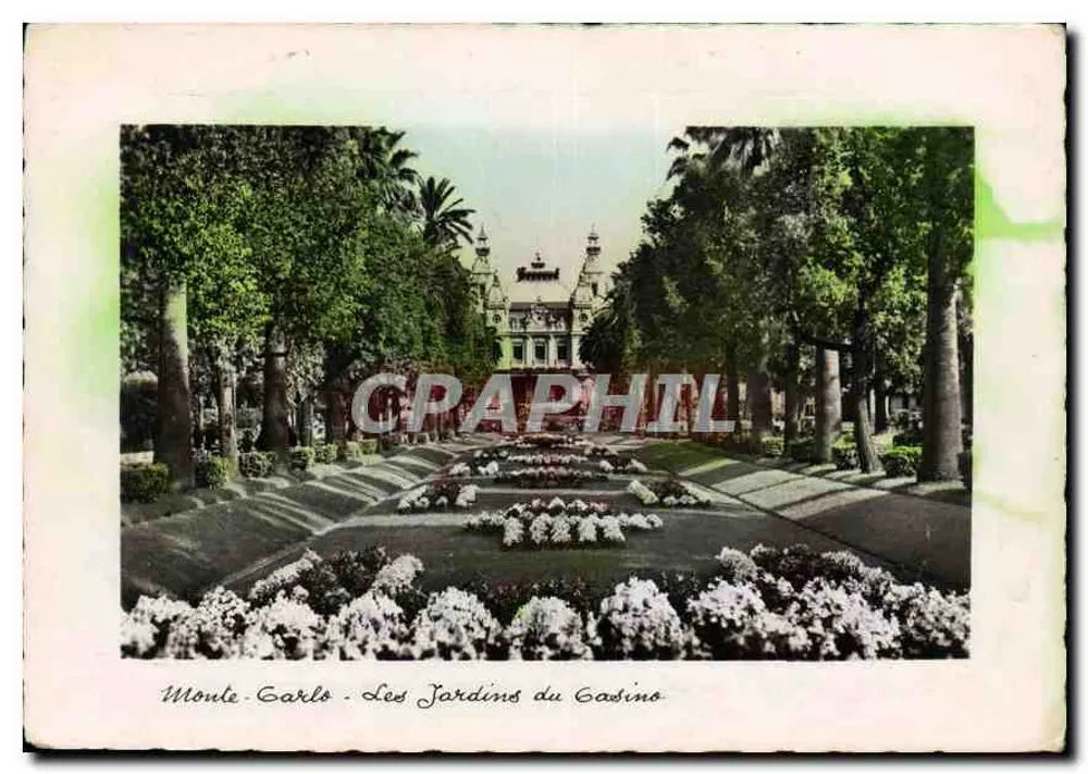 Monaco — Die Gärten des Casinos — Französische Editions - Vorderseite