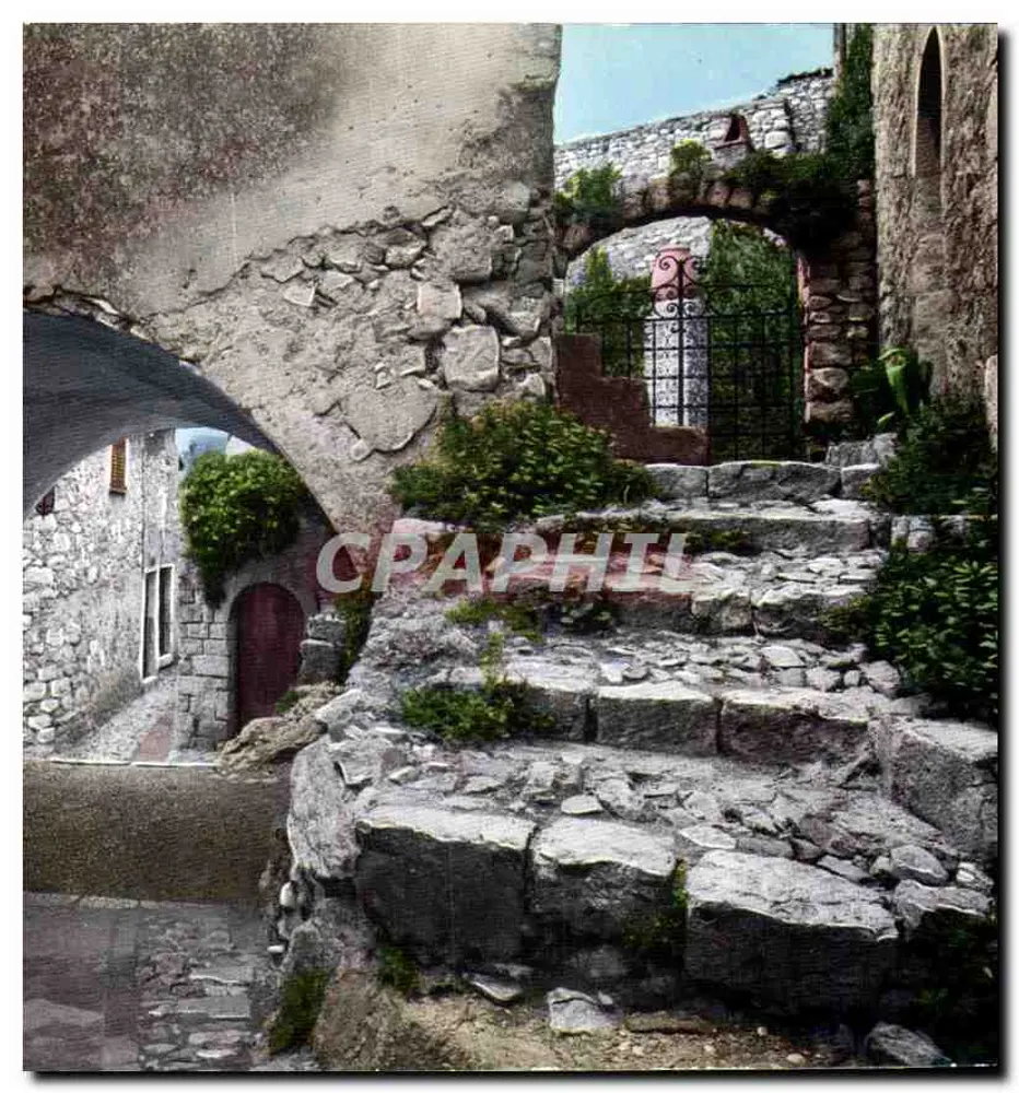 Eze - Dorp - De ingang van het Museum — Uitgaven S.E.P.T. - 35, Boulevard Gorbaila - Nice - Voorkant