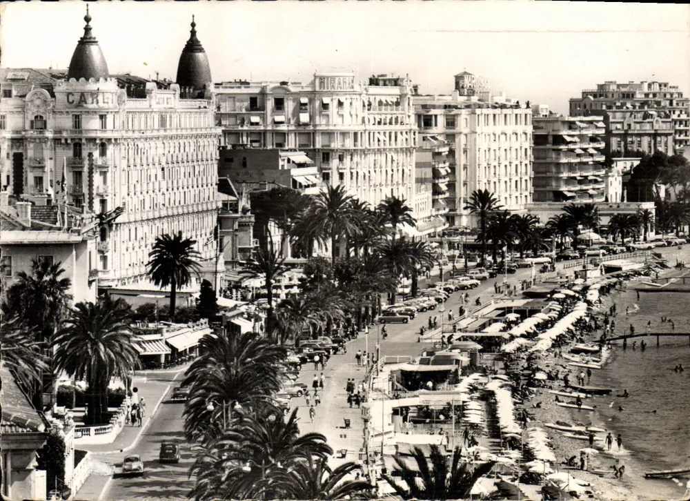 Cannes - La Croisette und die Grand Hotels — Les Éditions « MAR » 4, Bi-édition Française - Vorderseite