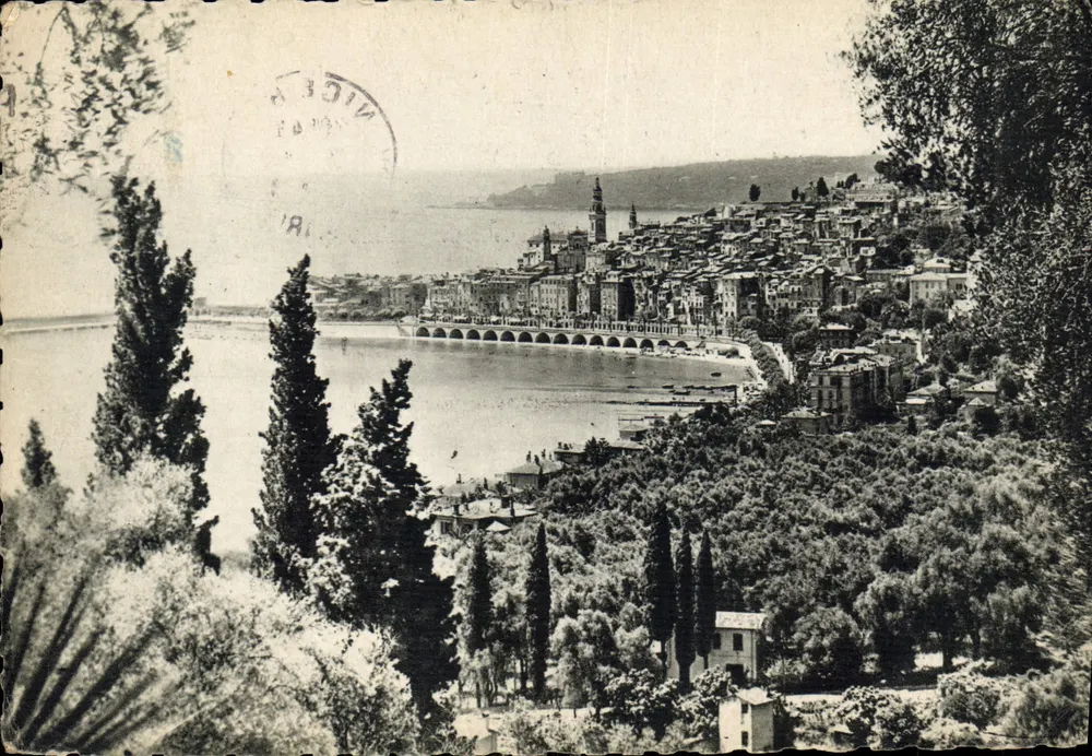 Menton — Vista geral — Editora Gilletta, n° 906 - Frente