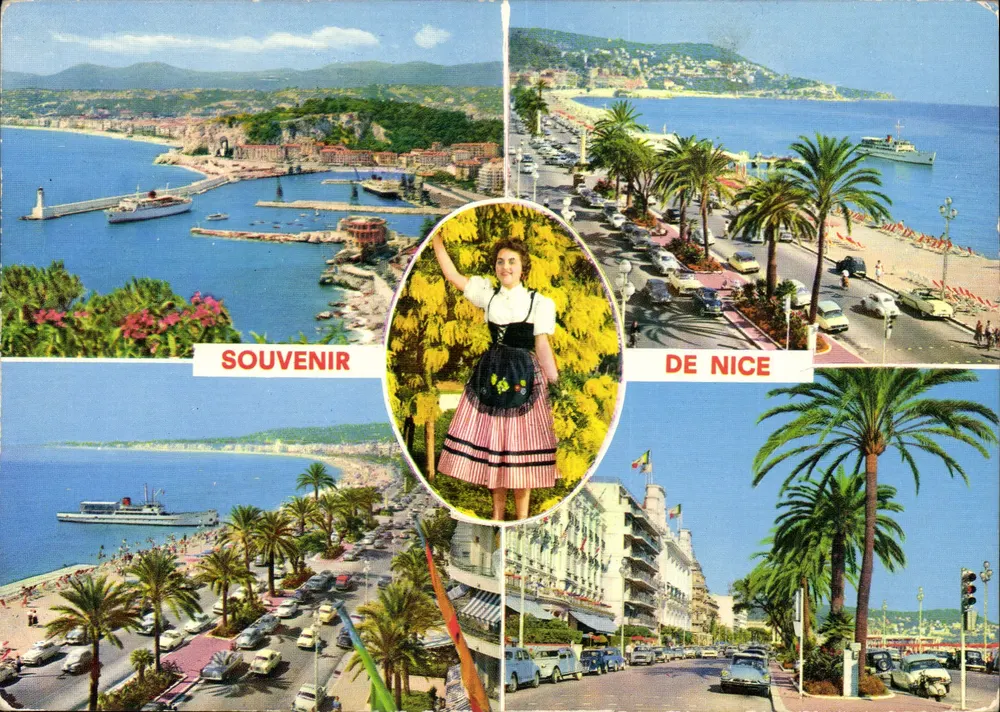 Nice - Lembrete de Nice - n° B 10 - Frente