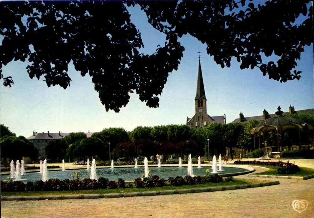 Place Wilson - Dijon (21-Côte d'Or) — Vista geral — Edições AS - Frente