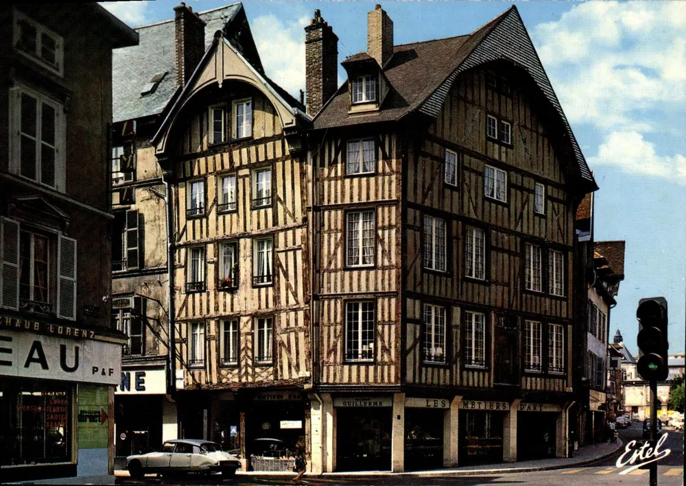 Troyes - Champagner Häuser — Verleger Estel, n° H.10.376 W - Vorderseite