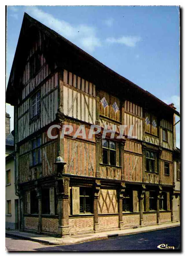 Casa com colmios — Bar-sur-Seine — Impressor C. Laurent - Frente