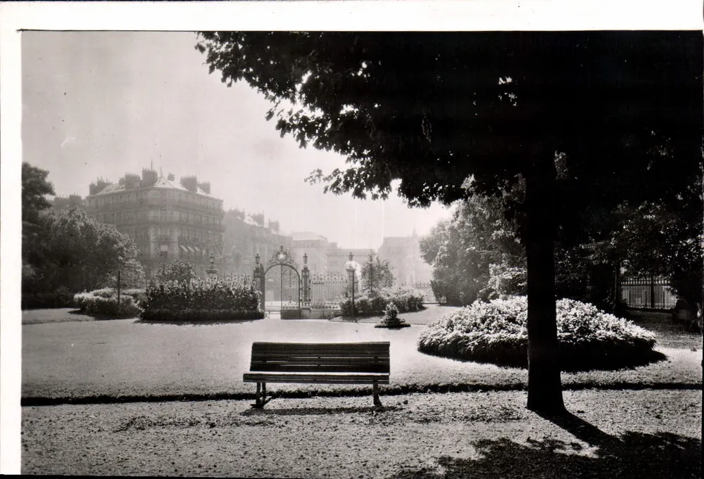 Promenade Darcy — Dijon (Côte-d'Or) — Édition E. PROTET, 15, rue du Parlement, Dole (Jura) - Frente