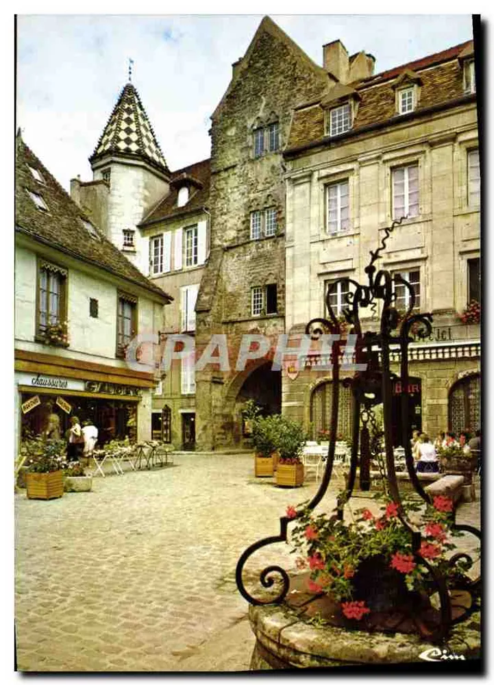 Semur-en-Auxois — Der alte Brunnen — Éditions et Impressions Combier / Macon - Vorderseite