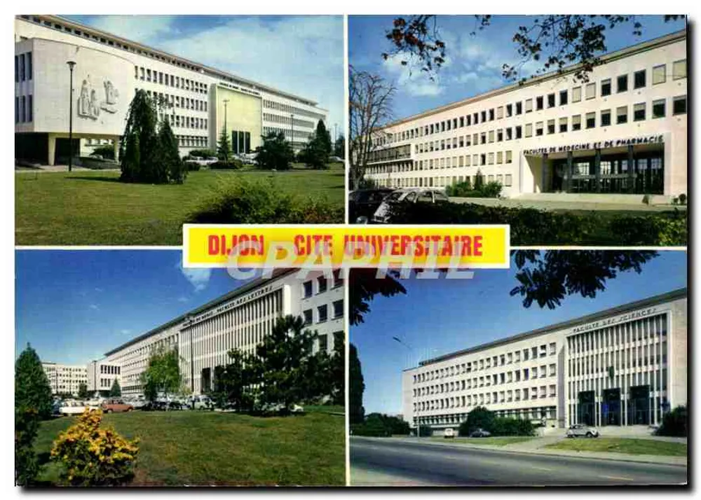 Dijon - Cidade Universitária — Faculdades de Letras, Medicina e Farmácia, Ciências — Edições Hachette - Frente