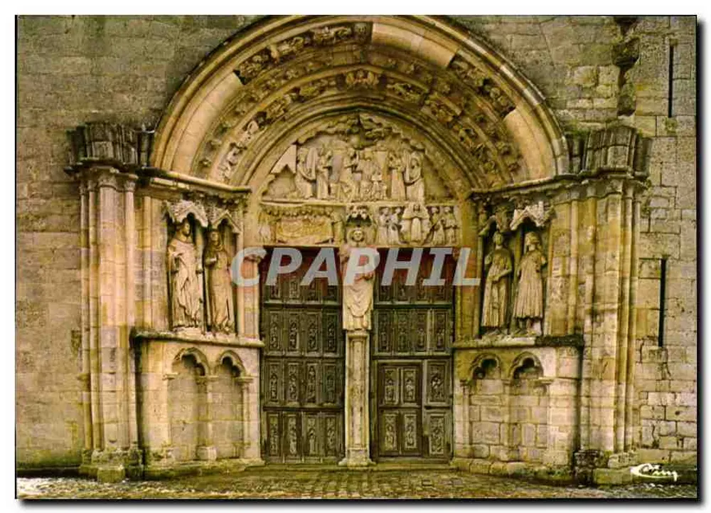 Portal der Kirche St-Thibault — Côte-d'Or — Imprimeur Combier - Vorderseite