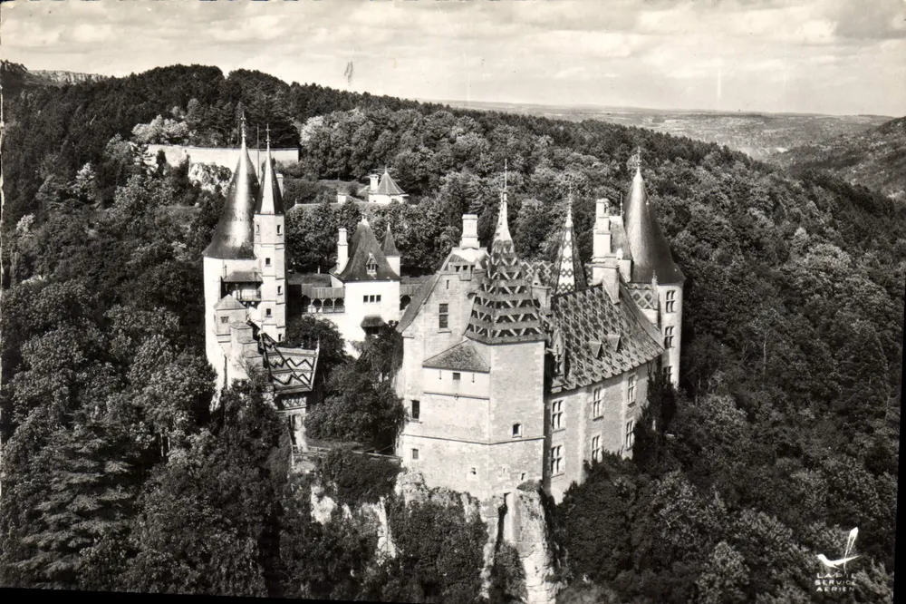 Castelo de La Roche-Pot — Côte d'Or — Edição Lapie Service Aérien - Frente