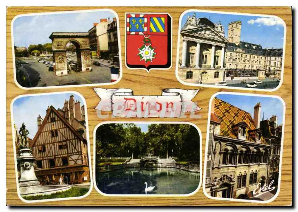 Dijon — Vista panorâmica — Editor Estel, número de série não visível - Frente