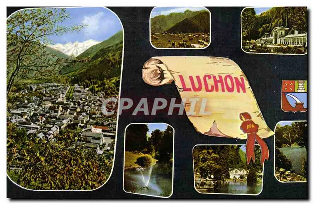 Luchon — Allgemeiner Blick und Sehenswürdigkeiten — Verlag APM-Pouix, Albi, Nr. 31-LU-8 - Vorderseite