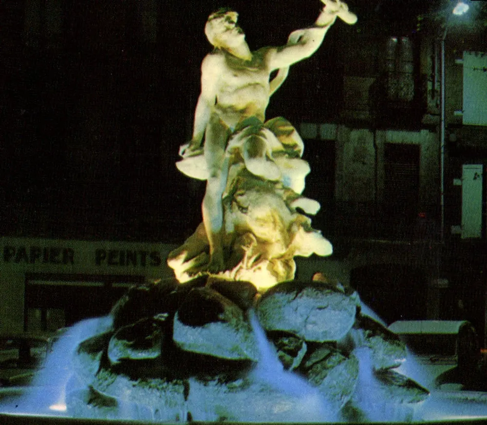 Statue des Roland — Place Roland, Toulouse — Ansichtskarte - Vorderseite