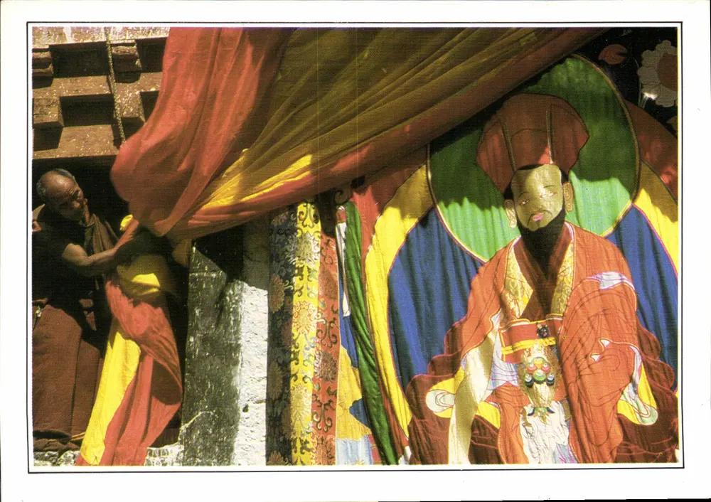 Jährliche Feier am Hemis-Kloster — Ladakh, Indien — Editions Services S.A. n° XIII-A1 - Vorderseite