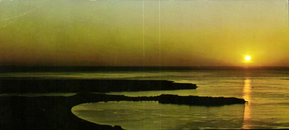Sonnenaufgang über die Bucht von Sharm-el-Sheikh — n° 9433 — Made in Israel - Vorderseite