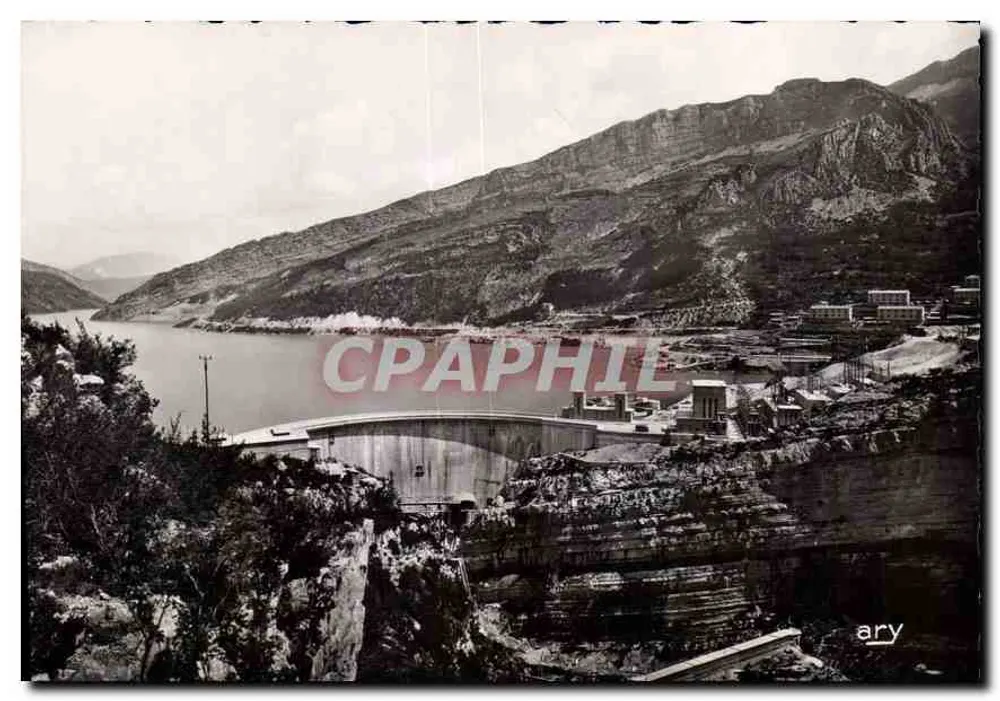 Die malerischen Schluchten des Verdon — Staudamm Castillon und die Fabrik — A. Tardy, Fotoverleger, Marseille - Vorderseite