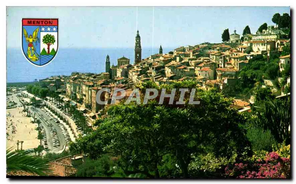Menton — Panoramablick — Éditions M.I.R.E. Nr. R.28 - Vorderseite