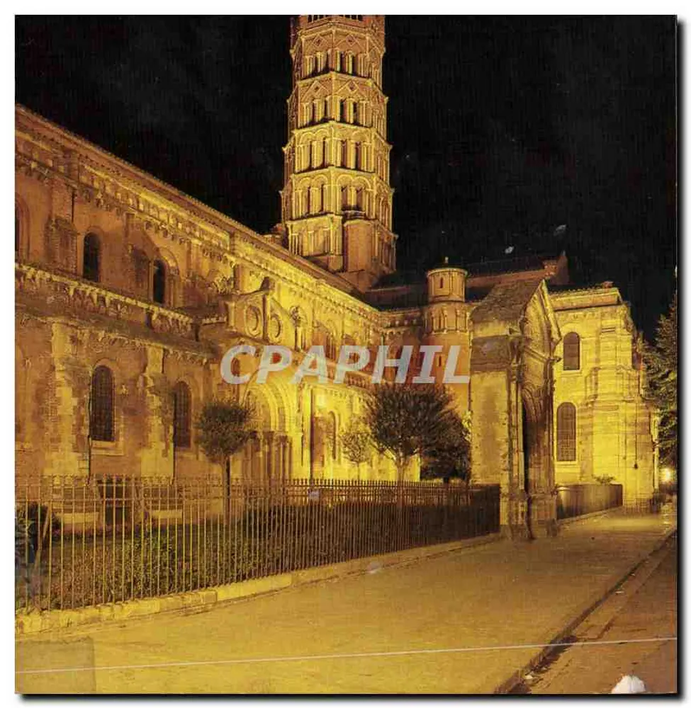 Toulouse (Hte-Garonne) - A basílica de Saint-Sernin — Éditions & Impressions COMDIER, Macon - Frente