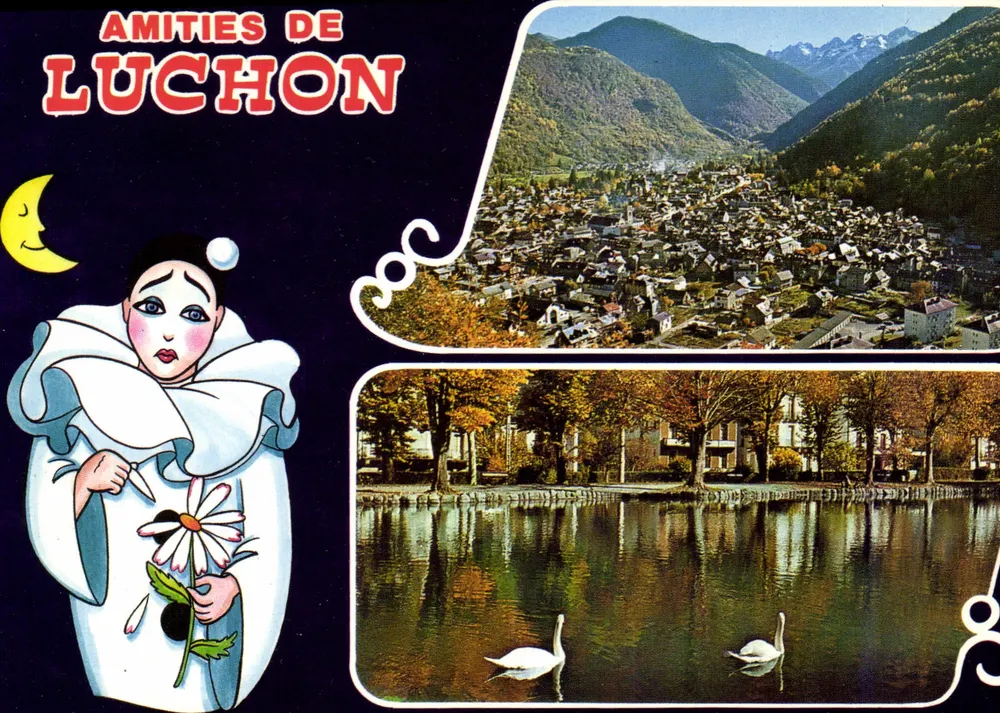 Luchon — Amities de Luchon — editor S.A. Cartes Postales - Frente