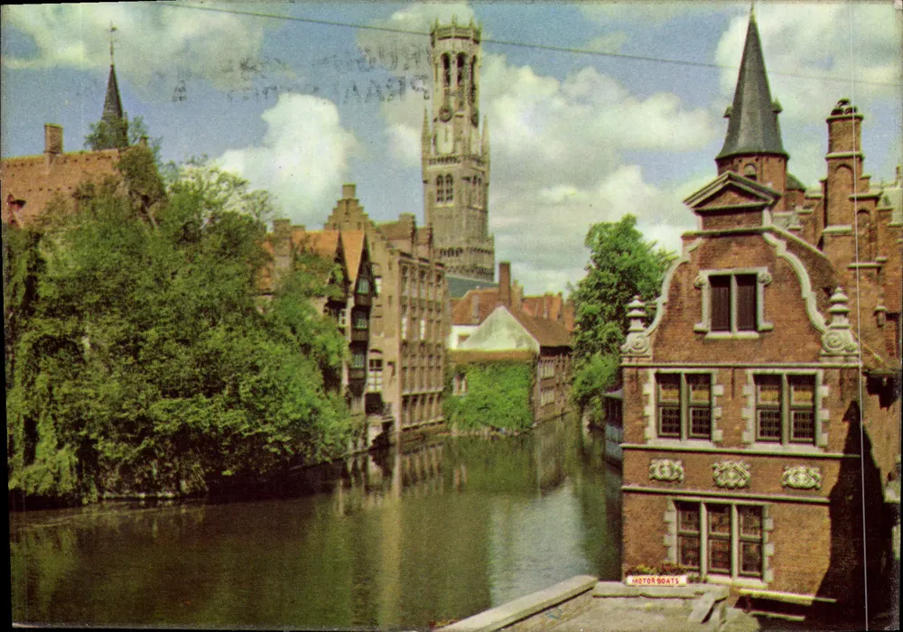 Bruges — Canal do Rosário — Ern. Thilly, série 2 - Frente