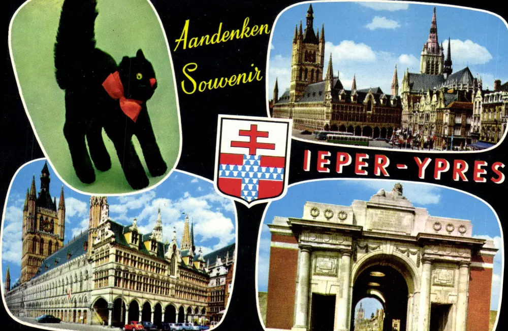 Ieper-Ypres — Herinnering — Kellert 1043/4 - Voorkant