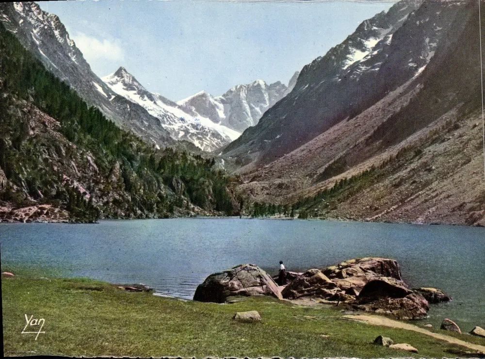 O Lago de Gaube e o Vignemale — Cauterets (H.-P.) — Éditions P. Chambon - Frente