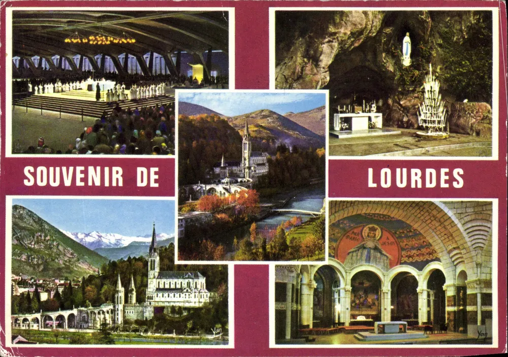 Lourdes — Pamiątka z Lourdes — Wydawnictwo YAN - Awers