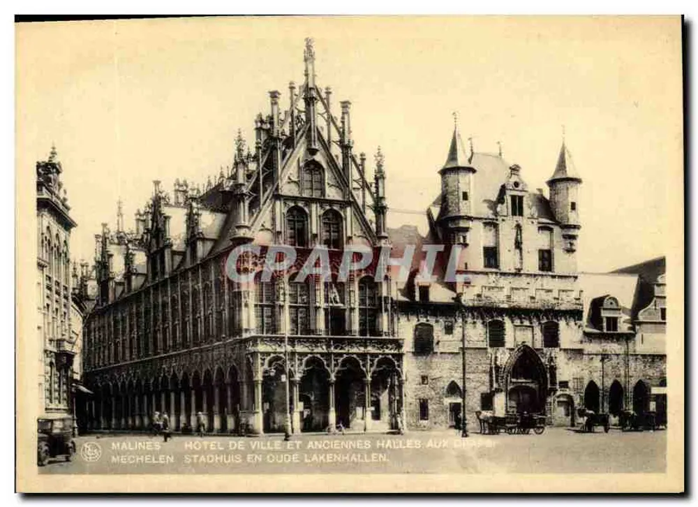 Malines — Stadthaus und Alte Gewürzmarkt — Verleger Malines, Seriennummer nicht sichtbar - Vorderseite
