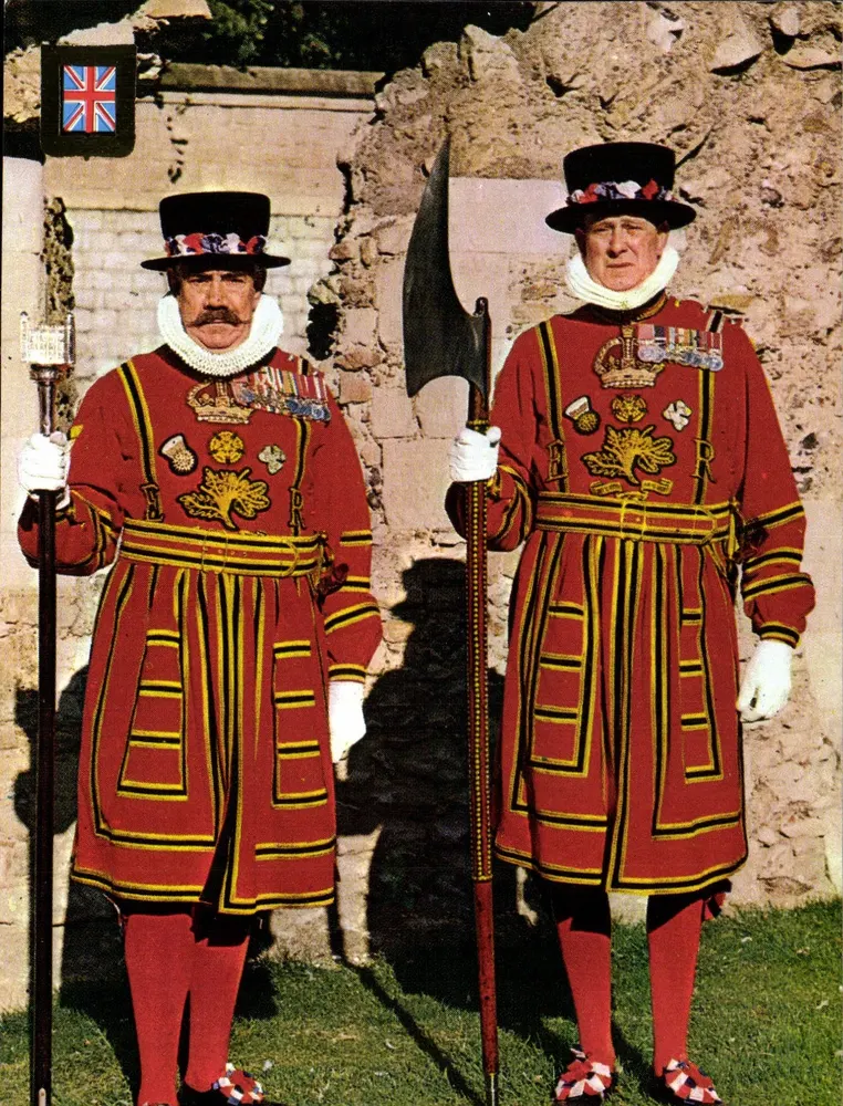 Beefeaters, Tower of London — FISA - Großbritannien - Nr. 71 - Vorderseite
