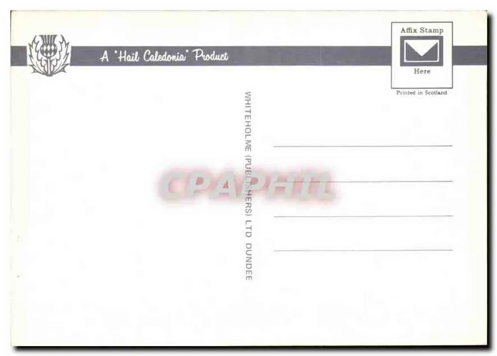 Loch Leven und der Pap von Glencoe — Whiteholme Publishers Ltd, Nr. 5035W - Rückseite