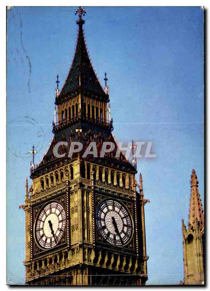 Big Ben — Londres — editor Natural Colour Dixon, n° 6721 - Frente