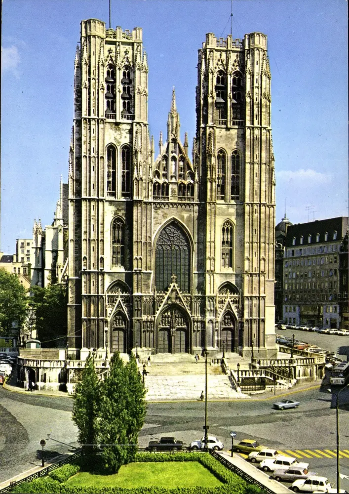 Catedral de São Miguel — Bruxelas — Edit. Thill, S.A. - Frente