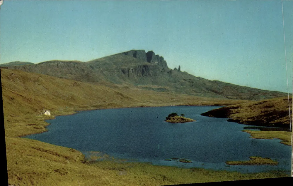 Der Große Mann von Storr — Trotternish, Insel Skye — Cotman-Color-Ausgabe, Jarrold & Sons Ltd, Norwich, England - Vorderseite