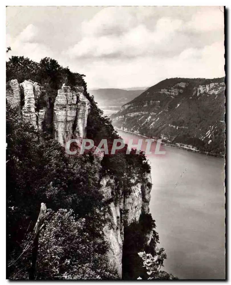 Nantua - O Grande Rocha e o Lago — Cie das Artes Fotomecânicas, série (3) - Frente