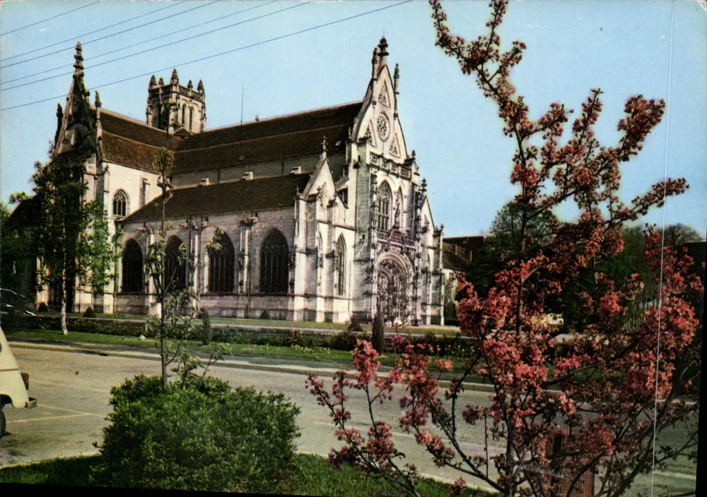 Bourg-en-Bresse — A Igreja de Brou (século XV) — Edições I. Cellard - Frente