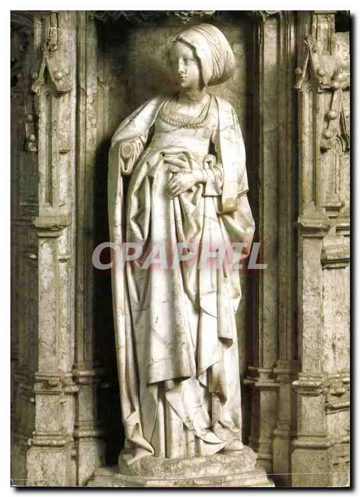 Estátua do Túmulo de Philibert le Beau — Igreja de Brou (Bourg-en-Bresse) — Éditions Gaudey-Petit - Frente