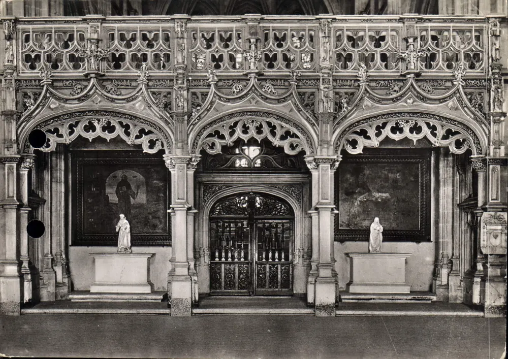 Kirche von Brou — Anfang des 16. Jahrhunderts — Service Commercial Monument Historiques III - Paris - Vorderseite