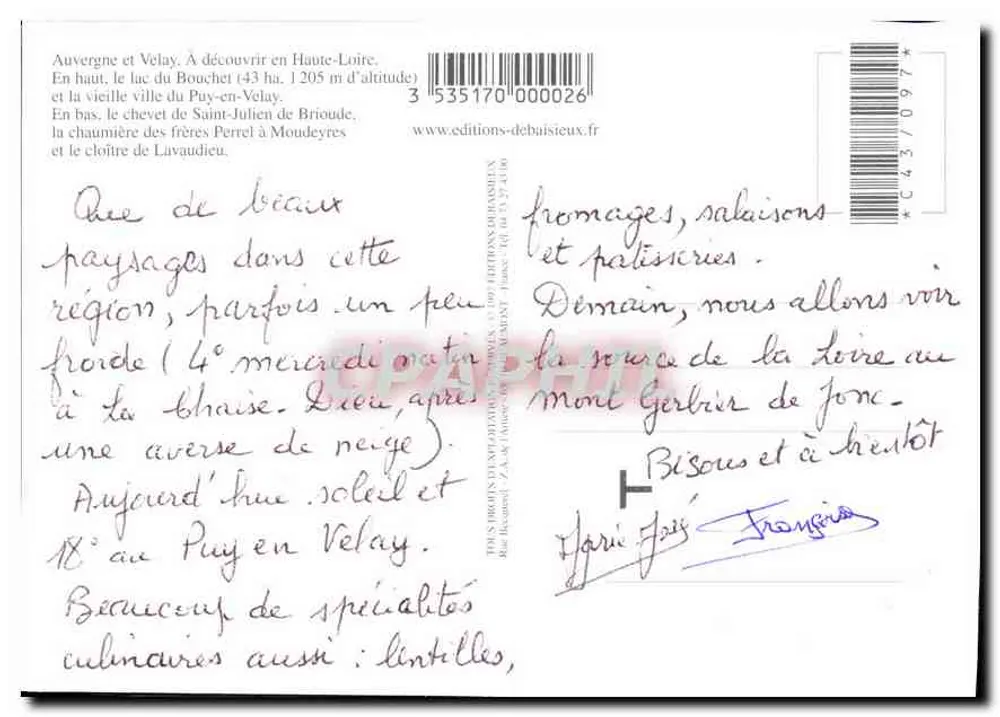 Haute-Loire — Do odkrycia w Haute-Loire - Rewers