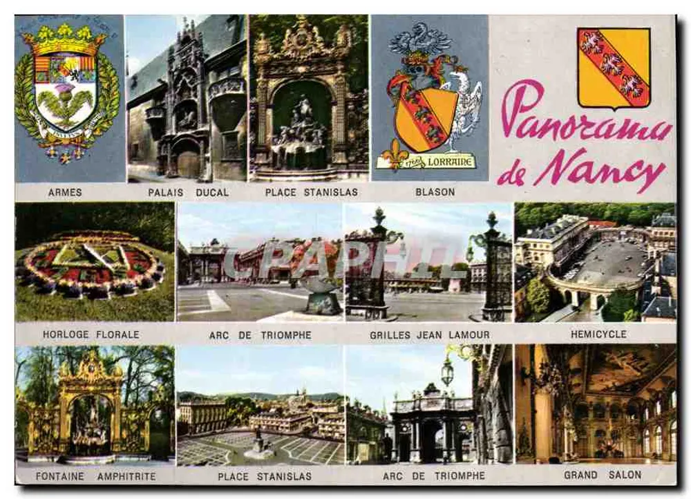 Panorama de Nancy — Panorama de Nancy — Editor não visível - Frente
