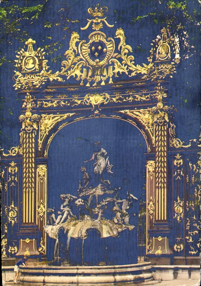 Fonte de Amphitrite — Nancy — Edições "La Citigone" - Frente