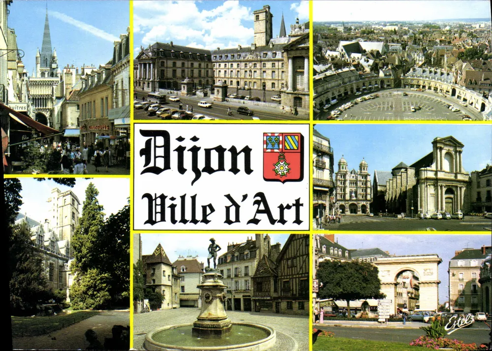 Dijon — Ville d'Art — Édition Étel-Blois - Frente